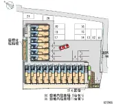 ★手数料０円★広島市安佐南区東野　月極駐車場（LP）